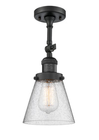 Franklin Semi-Flush Mount Brushed Nickel