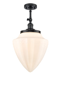 Franklin Semi-Flush Mount Brushed Nickel