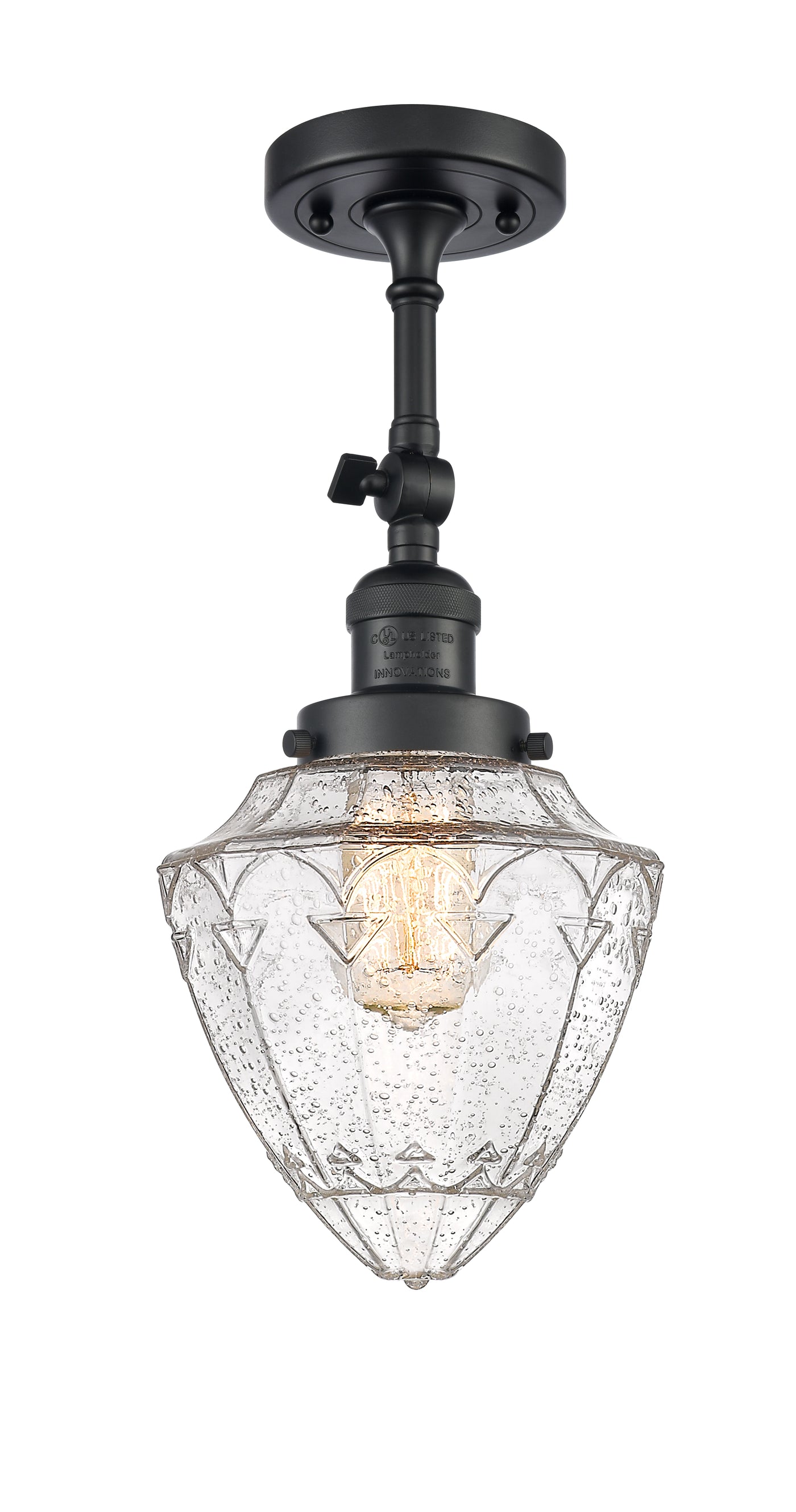 Franklin Semi-Flush Mount Brushed Satin Nickel