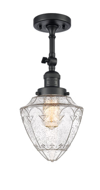 Franklin Semi-Flush Mount Brushed Satin Nickel