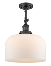 Franklin Semi-Flush Mount Brushed Nickel