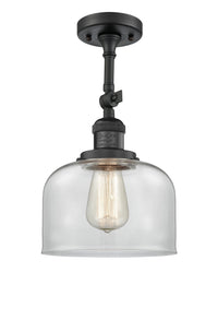 Franklin Semi-Flush Mount Brushed Satin Nickel