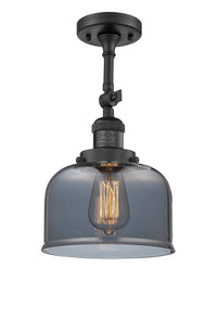Franklin Semi-Flush Mount Brushed Satin Nickel
