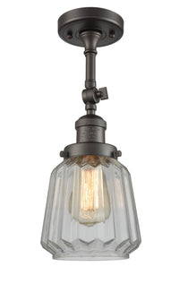 Franklin Semi-Flush Mount Brushed Nickel