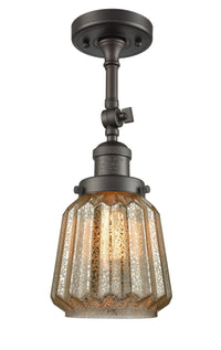 Franklin Restoration Semi-Flush Mount Brass