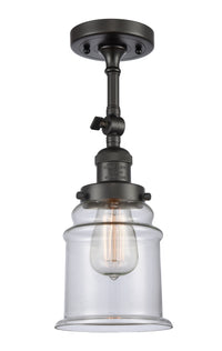 Franklin Semi-Flush Mount Brushed Nickel