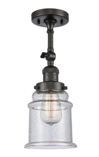 Franklin Semi-Flush Mount Brushed Nickel