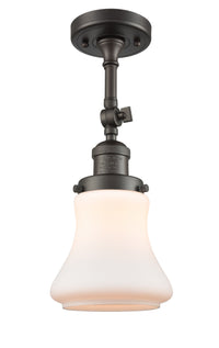 Franklin Semi-Flush Mount Brushed Nickel