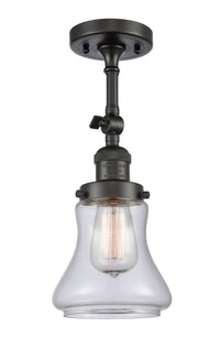 Franklin Semi-Flush Mount Brushed Nickel