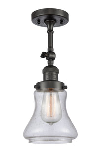Franklin Semi-Flush Mount Brushed Nickel