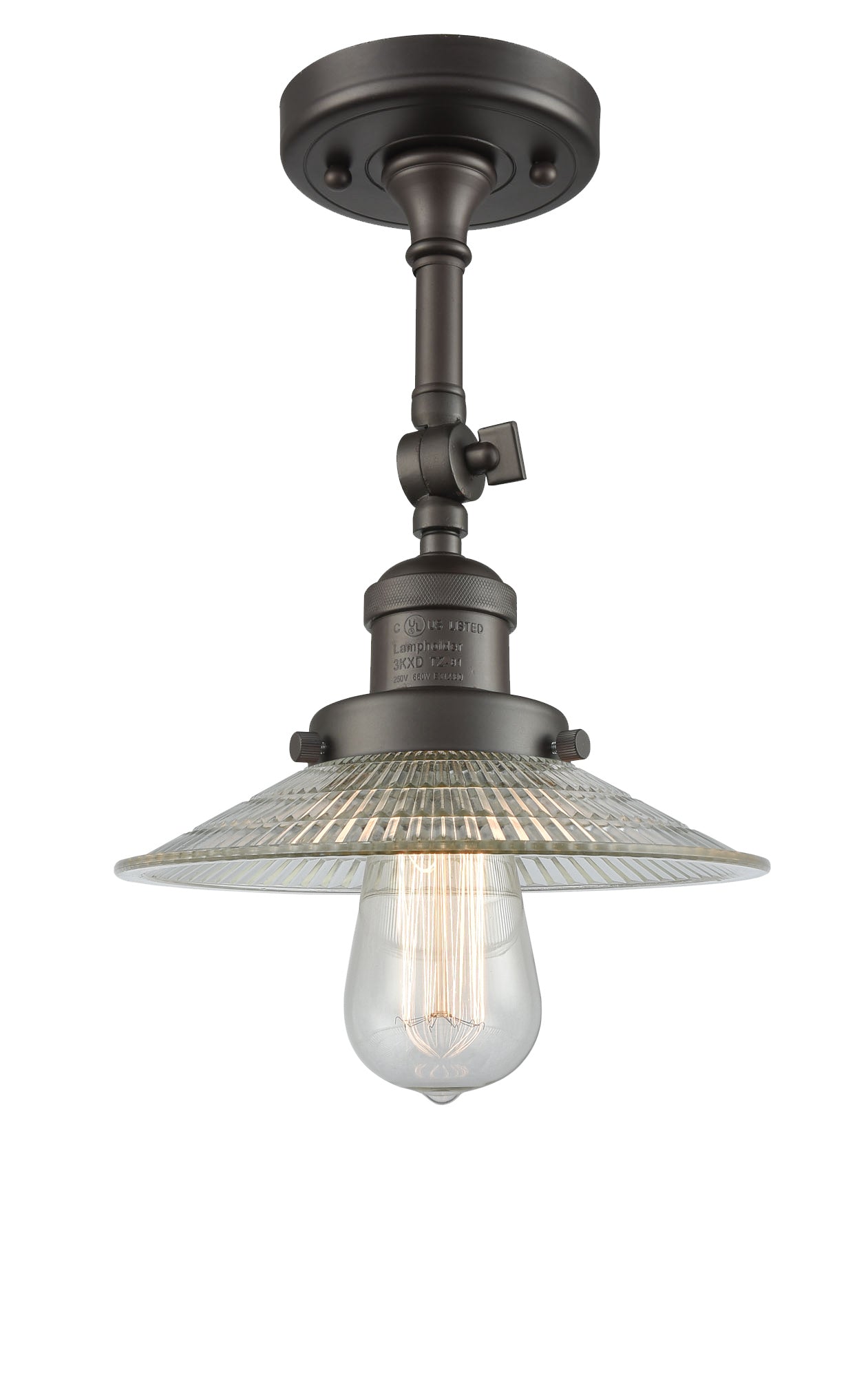 Franklin Restoration Semi-Flush Mount Matte White