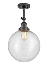 Franklin Semi-Flush Mount Brushed Satin Nickel