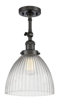 Franklin Semi-Flush Mount Brushed Nickel