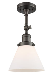 Franklin Semi-Flush Mount Brushed Satin Nickel