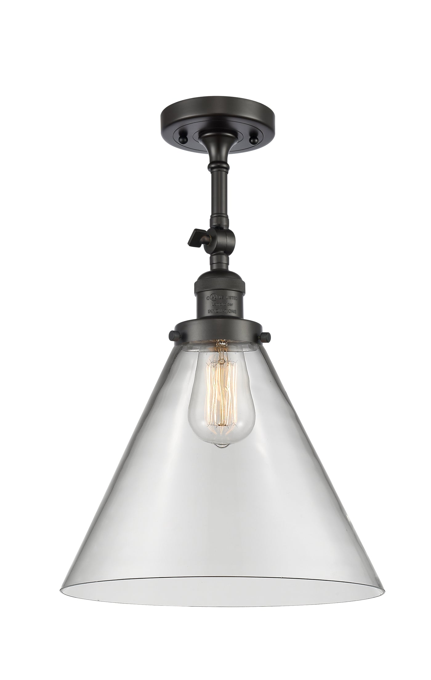 Franklin Semi-Flush Mount Seedy Shade
