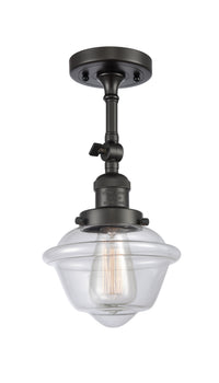 Franklin Semi-Flush Mount Brushed Nickel