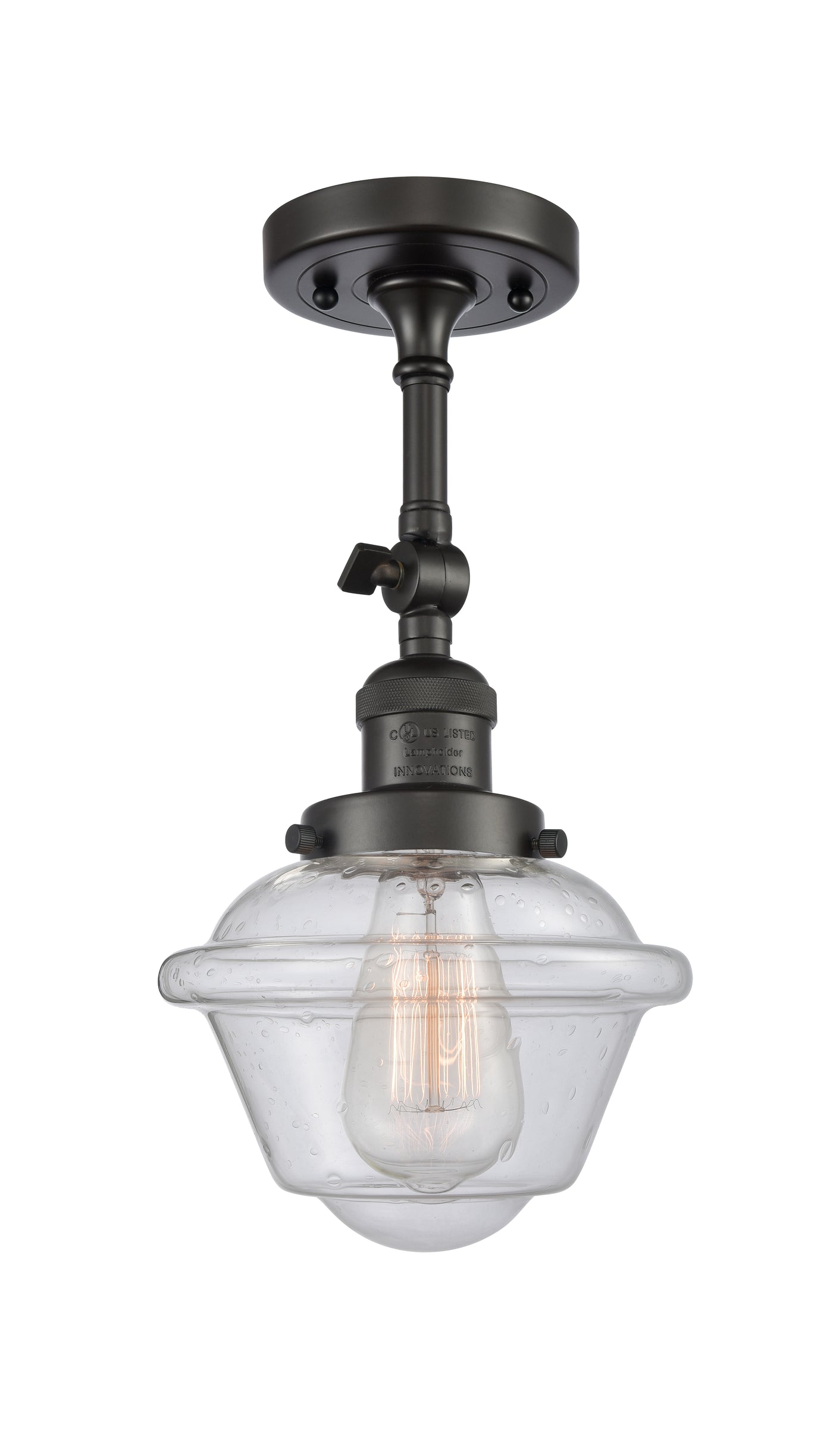 Franklin Semi-Flush Mount Brushed Nickel