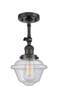 Franklin Semi-Flush Mount Brushed Nickel