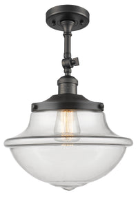 Franklin Semi-Flush Mount Brushed Nickel