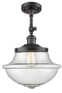Franklin Semi-Flush Mount Satin Nickel