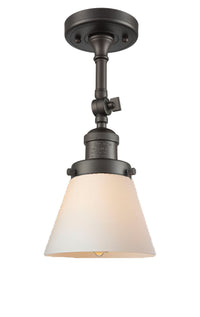 Franklin Semi-Flush Mount Seedy Glass Satin