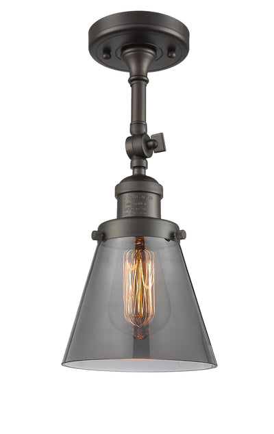 Franklin Semi-Flush Mount Seedy Glass Satin
