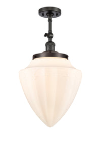 Franklin Semi-Flush Mount Brushed Nickel