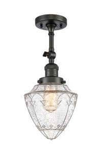 Franklin Semi-Flush Mount Brushed Satin Nickel