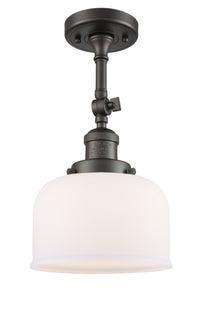 Franklin Semi-Flush Mount Brushed Satin Nickel