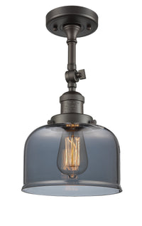 Franklin Semi-Flush Mount Brushed Satin Nickel