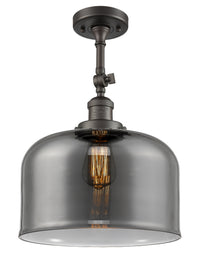 Franklin Semi-Flush Mount Brushed Nickel
