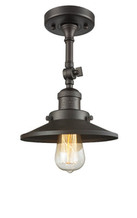 Franklin Semi-Flush Mount Brushed Nickel