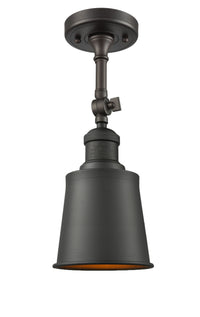 Franklin Semi-Flush Mount Brushed Satin Nickel