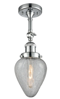 Franklin Semi-Flush Mount Brushed Satin Nickel