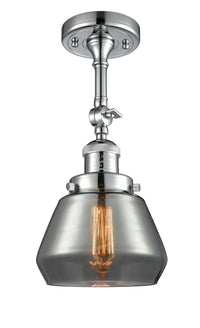 Franklin Semi-Flush Mount Brushed Satin Nickel