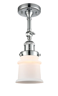 Franklin Semi-Flush Mount Brushed Satin Nickel