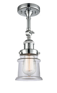 Franklin Semi-Flush Mount Brushed Satin Nickel