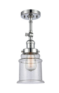 Franklin Semi-Flush Mount Brushed Nickel