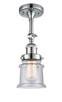Franklin Semi-Flush Mount Brushed Satin Nickel