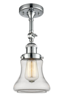 Franklin Semi-Flush Mount Brushed Nickel