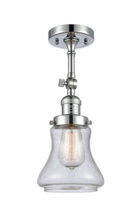 Franklin Semi-Flush Mount Brushed Nickel