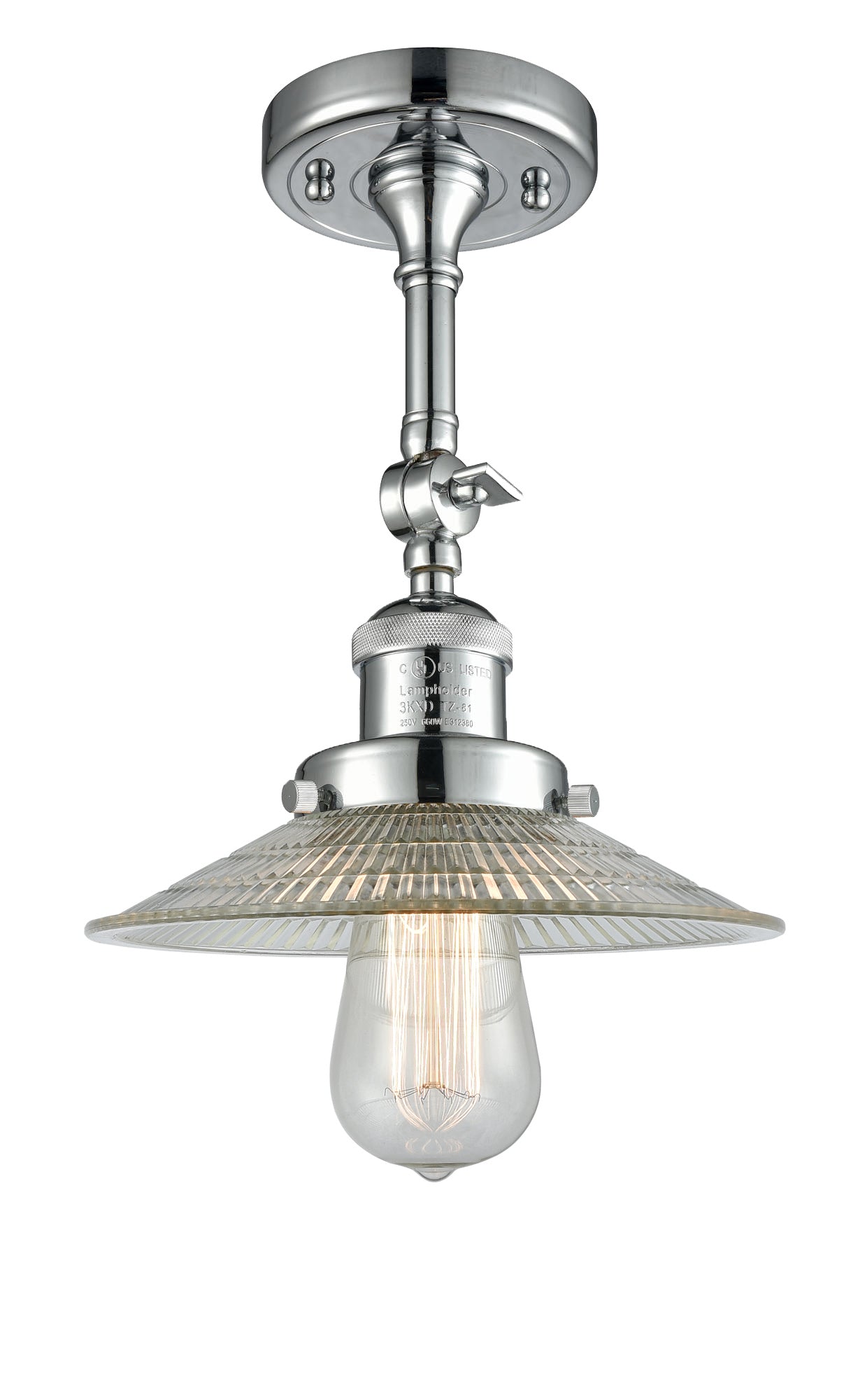 Franklin Restoration Semi-Flush Mount Brushed Nickel