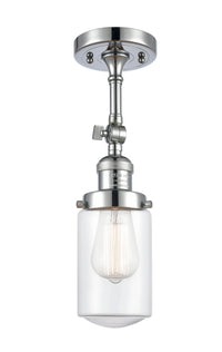 Franklin Semi-Flush Mount Brushed Satin Nickel