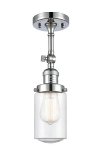 Franklin Semi-Flush Mount Brushed Satin Nickel
