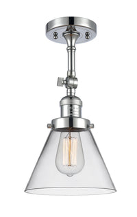 Franklin Semi-Flush Mount Brushed Satin Nickel
