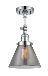 Franklin Semi-Flush Mount Brushed Nickel