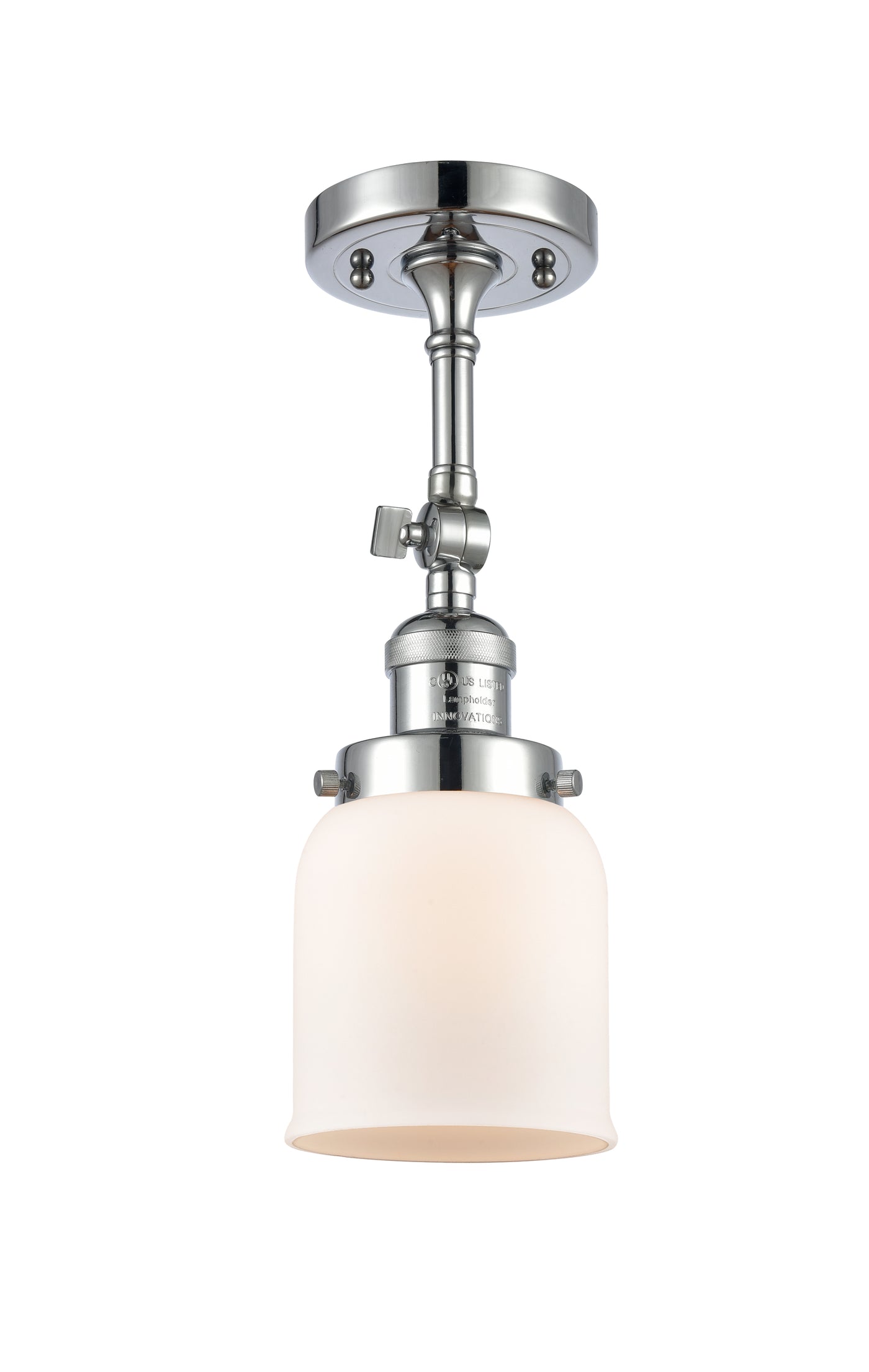 Franklin Semi-Flush Mount Satin Nickel