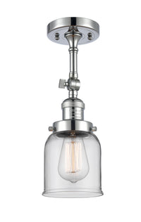 Franklin Semi-Flush Mount Satin Nickel