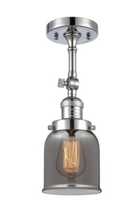 Franklin Semi-Flush Mount Satin Nickel