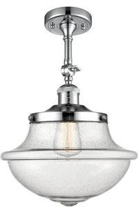 Franklin Semi-Flush Mount Brushed Nickel